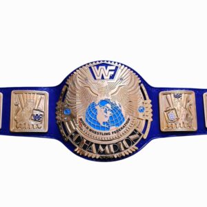 GCB WWF Big Eagle Block Logo Championship Belt
