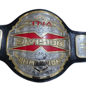 GCB TNA Total Nonstop Action X-Division Wrestling Title Belt (2-6mm Zinc Plates)