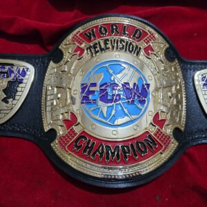 ECW World Television Championship Replica Belt – J-Mar Edition (Hardcore Era) 4MM Zinc HD