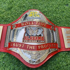 SEC Football Alabama Crimson Tide "Roll Tide" Championship Legacy Title Belt