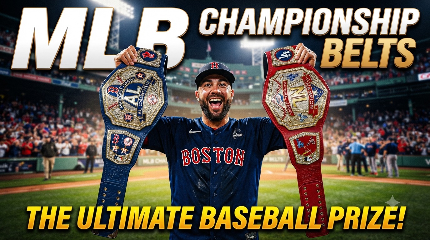 MLB Baseball belts