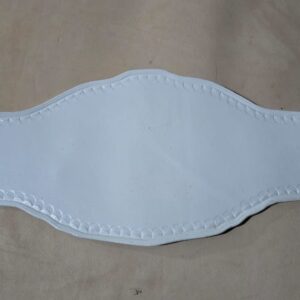 WWE Scratch Logo Classic Intercontinental White Leather Send out Strap